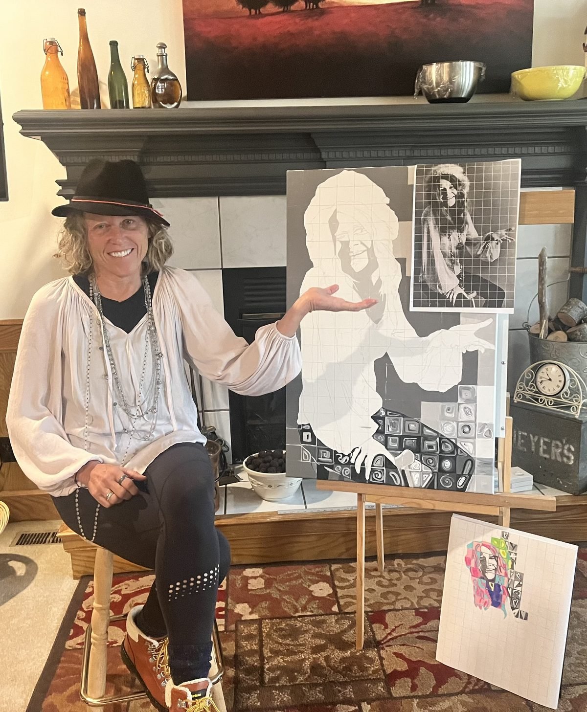 Chris Dinnin original artwork